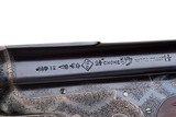 BOSS BEST QUALITY 12 GAUGE SIDELOCK OVER-AND-UNDER SHOTGUN - TWO BARREL SET - 28 INCHES - 13 of 20