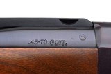 RUGER NO. 1 FALLING-BLOCK SINGLE SHOT RIFLE CALIBER .45-70 GOVT. - 22
