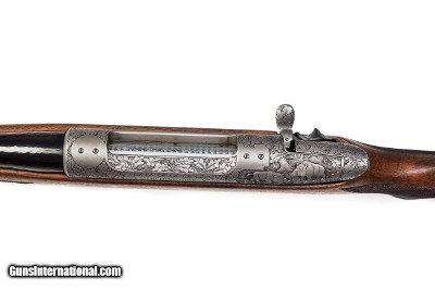 STEYR MANNLICHER LUXUS S ENGRAVED BOLT ACTION RIFLE 7MM REM MAG - 25-1/2