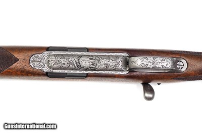 STEYR MANNLICHER LUXUS S ENGRAVED BOLT ACTION RIFLE 7MM REM MAG - 25-1/2