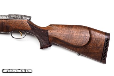 STEYR MANNLICHER LUXUS S ENGRAVED BOLT ACTION RIFLE 7MM REM MAG - 25-1/2