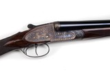 RIGBY BEST QUALITY SIDELOCK EJECTOR 20 GAUGE SIDE-BY-SIDE SHOTGUN - 27" BARRELS