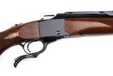 RUGER NO. 1 FALLING-BLOCK SINGLE SHOT RIFLE CALIBER .243 WINCHESTER - 22" BARREL