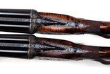 JAMES PURDEY & SONS ROUND BODY EXTRA FINISH 20 GAUGE PAIR SIDE BY SIDE SHOTGUNS - 26