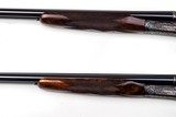 JAMES PURDEY & SONS ROUND BODY EXTRA FINISH 20 GAUGE PAIR SIDE BY SIDE SHOTGUNS - 26