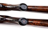 JAMES PURDEY & SONS ROUND BODY EXTRA FINISH 20 GAUGE PAIR SIDE BY SIDE SHOTGUNS - 26