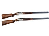 BERETTA S687 EELL DIAMOND PIGEON 12 GAUGE PAIR OVER-UNDER SHOTGUNS - 30