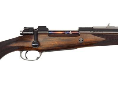 JOHN RIGBY BIG GAME MAUSER BOLT ACTION RIFLE .416 RIGBY - 24" BARREL