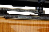 HARRY LAWSON CUSTOM WINCHESTER MODEL 70 BOLT ACTION RIFLE .243 WINCHESTER - 24" BARREL WITH MUZZLE BREAK - 14 of 18