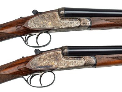 ARRIETA MODEL 570 SIDELOCK 20 GAUGE PAIR SIDE BY SIDE SHOTGUNS - 26