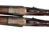 ARRIETA MODEL 570 SIDELOCK 20 GAUGE PAIR SIDE BY SIDE SHOTGUNS - 26