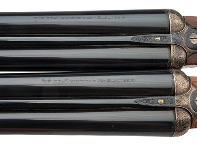 ARRIETA MODEL 570 SIDELOCK 20 GAUGE PAIR SIDE BY SIDE SHOTGUNS - 26