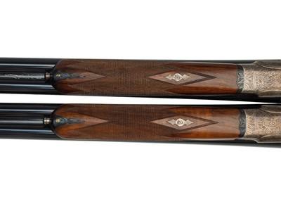 ARRIETA MODEL 570 SIDELOCK 20 GAUGE PAIR SIDE BY SIDE SHOTGUNS - 26