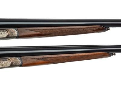 ARRIETA MODEL 570 SIDELOCK 20 GAUGE PAIR SIDE BY SIDE SHOTGUNS - 26