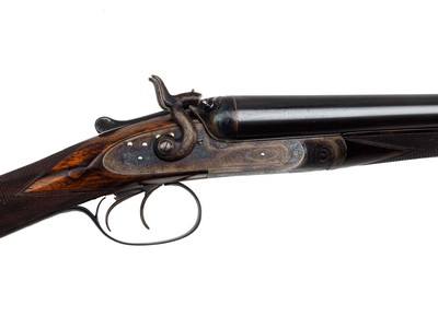 J PURDEY HAMMER SIDELOCK 12 GAUGE SIDE-BY-SIDE SHOTGUN - 30" BARRELS