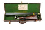 JOHN DICKSON & SON ROUND ACTION 12 GAUGE SIDE-BY-SIDE SHOTGUN - 28