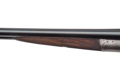 JOHN DICKSON & SON ROUND ACTION 12 GAUGE SIDE-BY-SIDE SHOTGUN - 28