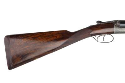 JOHN DICKSON & SON ROUND ACTION 12 GAUGE SIDE-BY-SIDE SHOTGUN - 28