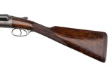 JOHN DICKSON & SON ROUND ACTION 12 GAUGE SIDE-BY-SIDE SHOTGUN - 28