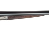 JOHN DICKSON & SON ROUND ACTION 12 GAUGE SIDE-BY-SIDE SHOTGUN - 28