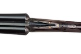 JOHN DICKSON & SON ROUND ACTION 12 GAUGE SIDE-BY-SIDE SHOTGUN - 28