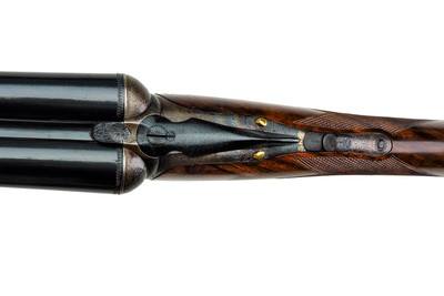 JOHN DICKSON & SON ROUND ACTION 20 GAUGE 2-BARREL SET SIDE-BY-SIDE SHOTGUN - 28" and "27" BARRELS - Image 4 of 20