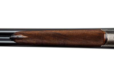 JOHN DICKSON & SON ROUND ACTION 20 GAUGE 2-BARREL SET SIDE-BY-SIDE SHOTGUN - 28" and "27" BARRELS - Image 11 of 20