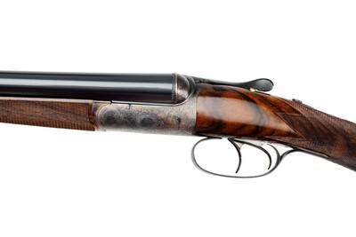 JOHN DICKSON & SON ROUND ACTION 20 GAUGE 2-BARREL SET SIDE-BY-SIDE SHOTGUN - 28" and "27" BARRELS - Image 2 of 20