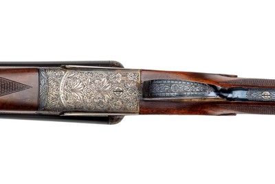 AYA MODEL XXV SIDELOCK EJECTOR 12 GAUGE SIDE-BY-SIDE SHOTGUN - 25" BARRELS - Image 3 of 18
