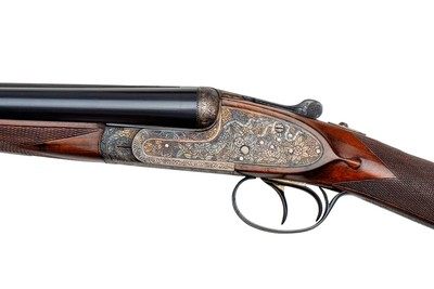 AYA MODEL XXV SIDELOCK EJECTOR 12 GAUGE SIDE-BY-SIDE SHOTGUN - 25" BARRELS - Image 2 of 18