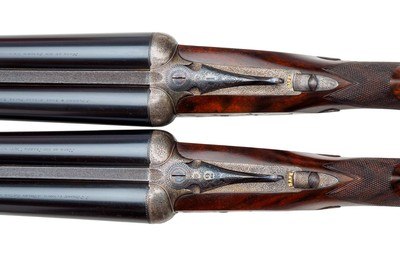 JAMES PURDEY & SONS 12 GAUGE PAIR BEST QUALITY SHOTGUNS WITH EXTRA BARREL SET - 26" BARRELS & 30" EXTRA BARREL - Image 4 of 20