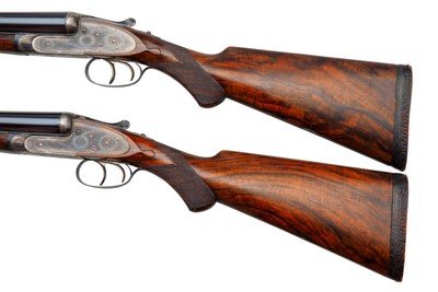 JAMES PURDEY & SONS 12 GAUGE PAIR BEST QUALITY SHOTGUNS WITH EXTRA BARREL SET - 26" BARRELS & 30" EXTRA BARREL - Image 6 of 20