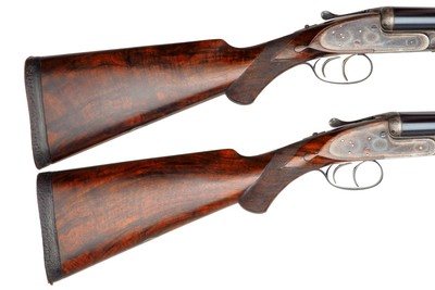 JAMES PURDEY & SONS 12 GAUGE PAIR BEST QUALITY SHOTGUNS WITH EXTRA BARREL SET - 26" BARRELS & 30" EXTRA BARREL - Image 5 of 20