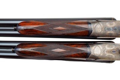 JAMES PURDEY & SONS 12 GAUGE PAIR BEST QUALITY SHOTGUNS WITH EXTRA BARREL SET - 26" BARRELS & 30" EXTRA BARREL - Image 11 of 20