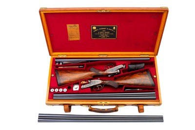 JAMES PURDEY & SONS 12 GAUGE PAIR BEST QUALITY SHOTGUNS WITH EXTRA BARREL SET - 26" BARRELS & 30" EXTRA BARREL - Image 14 of 20