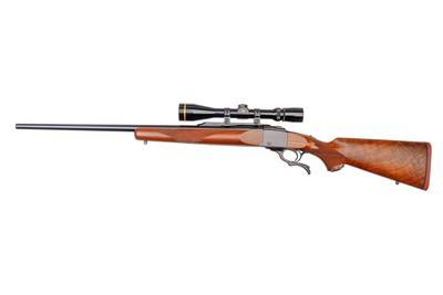 RUGER N0. 1-B STANDARD MODEL FALLING-BLOCK SINGLE SHOT RIFLE CALIBER .22 HORNET - 26