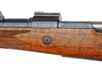 PETERS & HOSEA DOMINION GRADE CUSTOM 1909 ARGENTINE MAUSER BOLT ACTION RIFLE .257 ROBERTS - 24" BARREL - Image 14 of 20