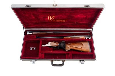 KRIEGHOFF CLASSIC BIG FIVE DBR .500/416 NE with EXTRA 20 GAUGE BARREL SET - 23-3/4