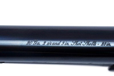 BERETTA 470 SILVER HAWK 20 GAUGE SIDE-BY-SIDE SHOTGUN - 28
