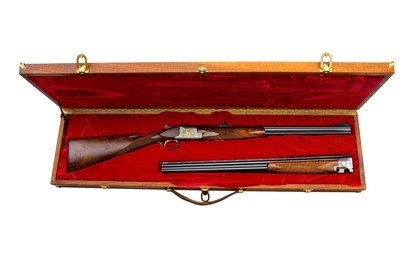 BROWNING CENTENNIAL CONETENENTAL 2-BARREL SET .30-06 and 20 GAUGE - Image 20 of 20