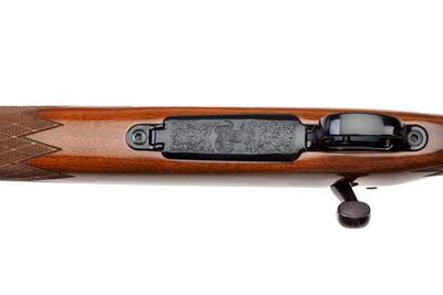 REMINGTONK MODEL 700 BDL CUSTOM DELUXE ENGRAVED BOLT ACTION RIFLE .243 WINCHESTER - 22" BARREL - Image 3 of 20
