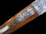 LIKE NEW AND UNFIRED - HOLLAND & HOLLAND ROYAL DELUXE DOUBLE RIFLE .375 H&H FLANGED MAGNUM - PHILIPPE GRIFNEE ENGRAVED - Image 4 of 19