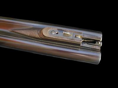 LIKE NEW AND UNFIRED - HOLLAND & HOLLAND ROYAL DELUXE DOUBLE RIFLE .375 H&H FLANGED MAGNUM - PHILIPPE GRIFNEE ENGRAVED - Image 15 of 19