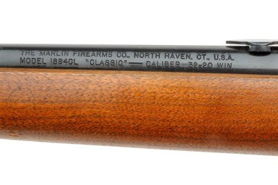 MARLIN MODEL 1894CL CLASSIC DUCKS UNLIMITED EDITION LEVER ACTION RIFLE .32-20 WINCHESTER - 21-1/2