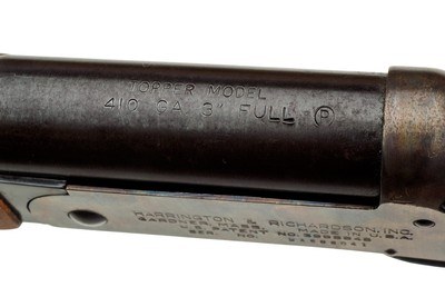 HARRINGTON & RICHARDSON TOPPER MODEL 88 SINGLE SHOT .410 GAUGE HAMMER SHOTGUN - 24-1/2 BARREL - Image 12 of 16