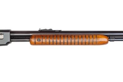 WINCHESTER MODEL 61 SLIDE ACTION HAMMERLESS RIFLE .22 SHORT, LONG, LONG RIFLE - 24" BARREL - Image 8 of 19