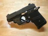 Sig Sauer P938 Nightmare Edition with green Crimson Trace LG-492G 3" 6 Shot 9mm - 2 of 5