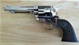Colt Single Action Army - 2nd Gen - Nickel Finish, MFD 1957 - 2 of 15