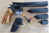 Dan Wesson Vent Heavy M22 Pistol Pack, 4-Barrel Set - Like New in Original Case - 128 - 9 of 15