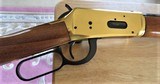 Winchester 66 Commemorative Saddle Ring Rifle in Original Box with Documentation - 7 of 15